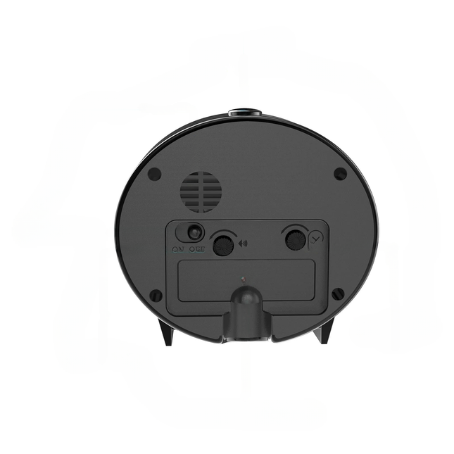 Liten analog batteridrevet vekkerklokke