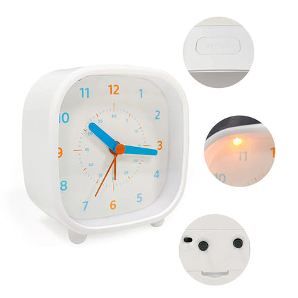 Moderne analog vekkerklokke for barn