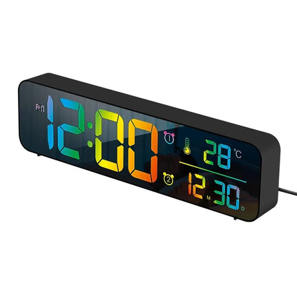 Digital vekkerklokke med dobbel alarm
