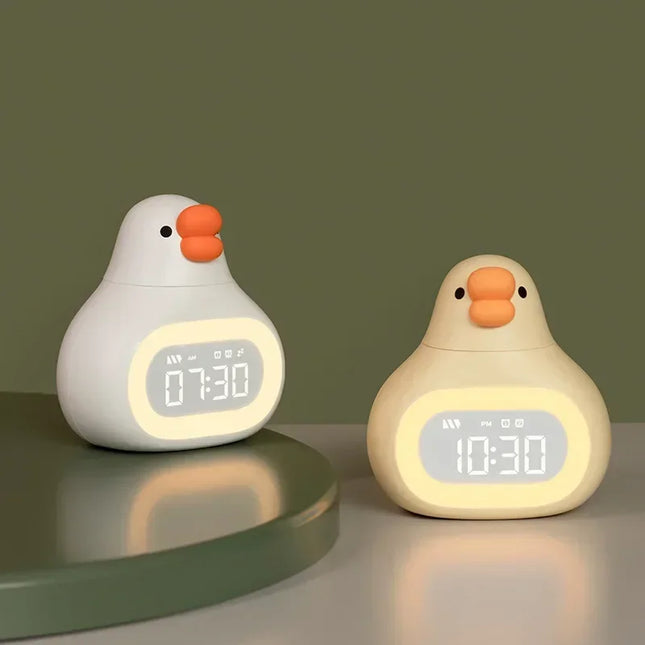 Vekkerklokke for barn med nattlys