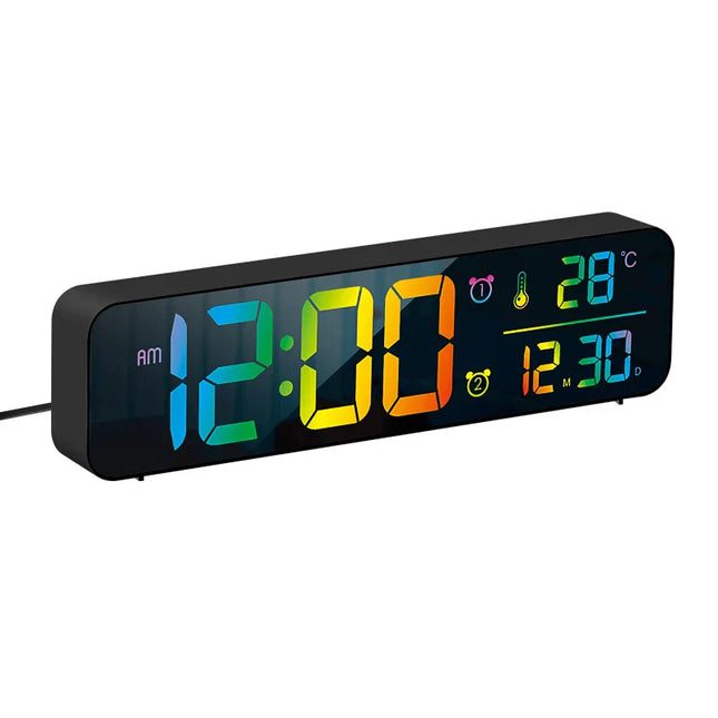 Digital vekkerklokke med dobbel alarm