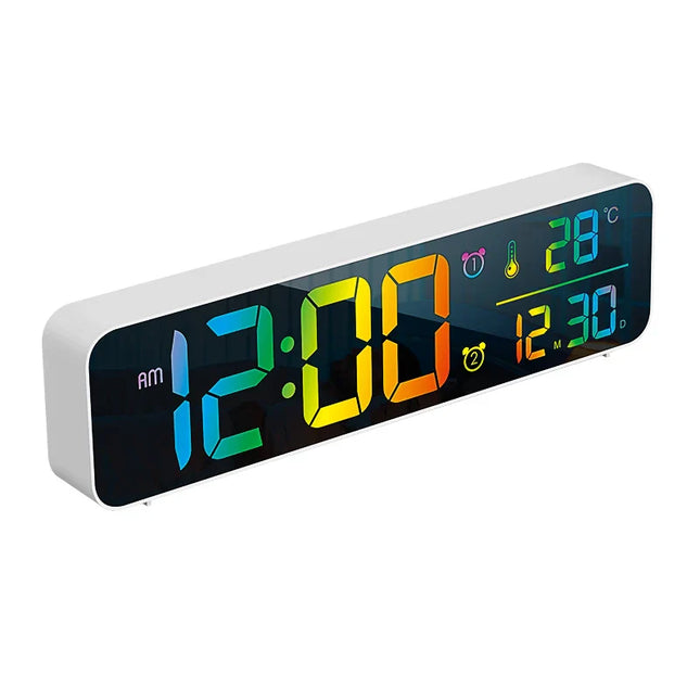 Digital vekkerklokke med dobbel alarm