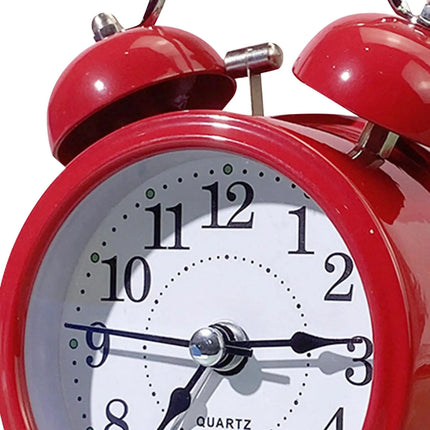 Klassisk vintage vekkerklokke med bjeller