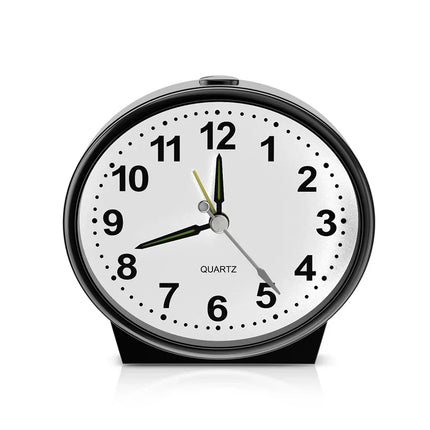 Liten analog batteridrevet vekkerklokke