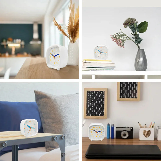 Moderne analog vekkerklokke for barn