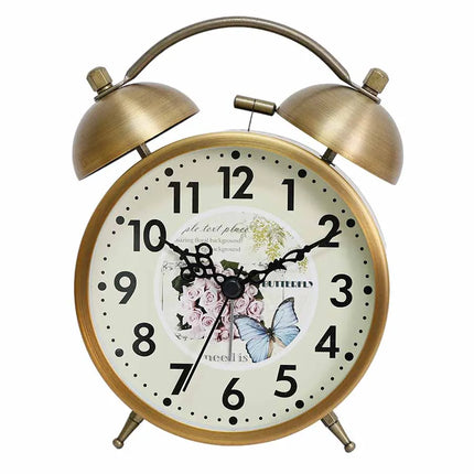 Romantisk vintage batteridrevet vekkerklokke