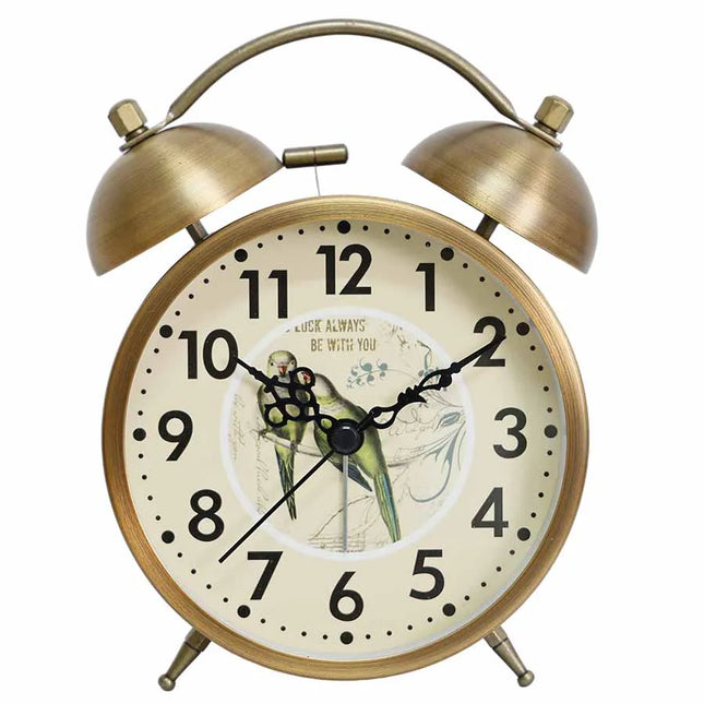 Romantisk vintage batteridrevet vekkerklokke