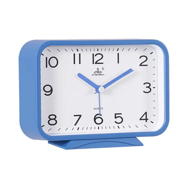 Rektangulær analog vekkerklokke til soverom