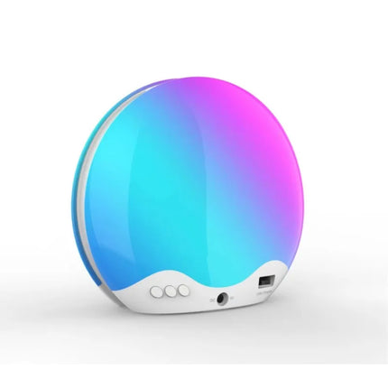 Vekkerklokke med fargeskiftende nattlys