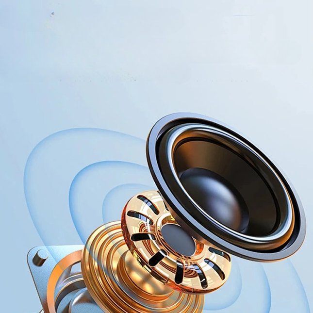 Klokkeradio med Bluetooth og stemningslys