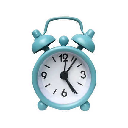 Mini analog vekkerklokke i retrostil