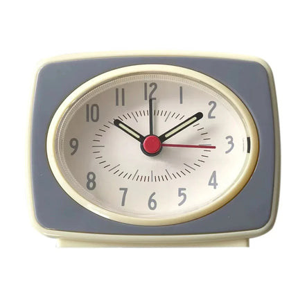 Liten retro design analog vekkerklokke