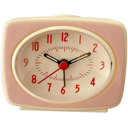 Liten retro design analog vekkerklokke