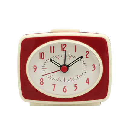 Liten retro design analog vekkerklokke