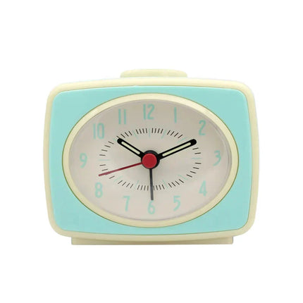 Liten retro design analog vekkerklokke