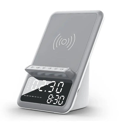 Smart klokkeradio med trådløs mobillader