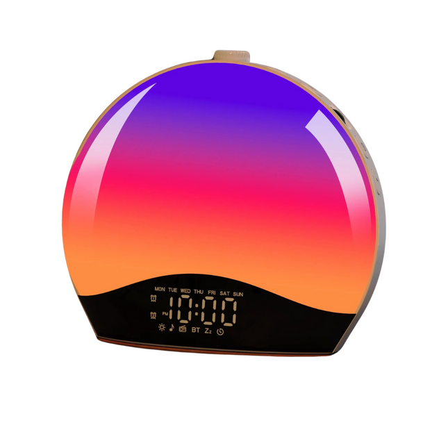 Smart klokkeradio med wake-up light