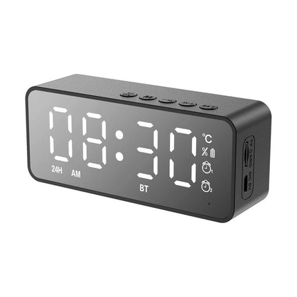 Oppladbar klokkeradio med Bluetooth høyttaler