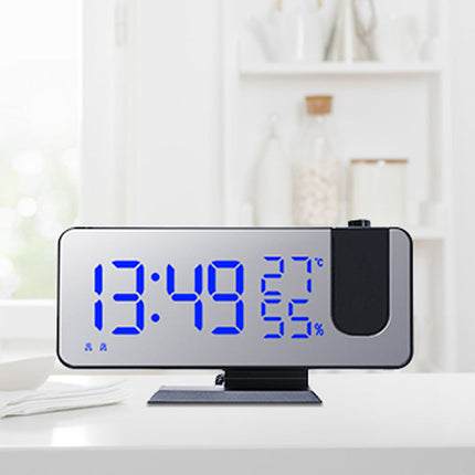 Moderne klokkeradio med justerbar projektor