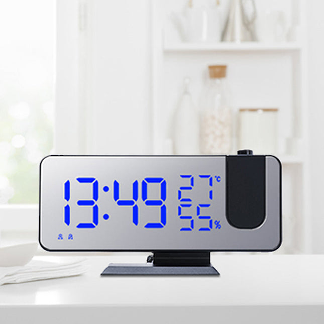 Moderne klokkeradio med justerbar projektor