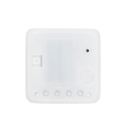 Digital kube-vekkerklokke med fargeskiftende lys