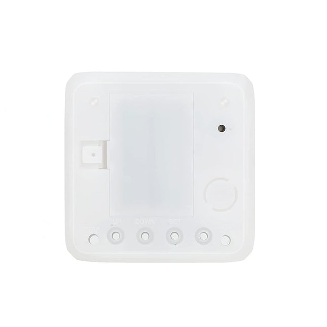 Digital kube-vekkerklokke med fargeskiftende lys