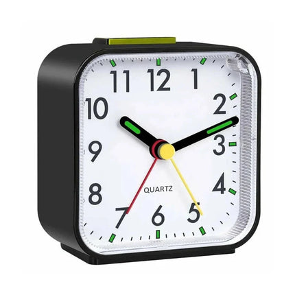 Stillegående batteridrevet vekkerklokke for soverom