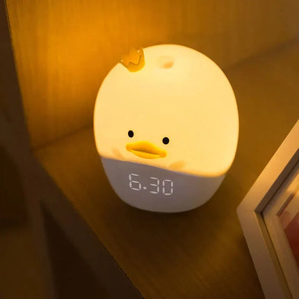 Søt kanin digital vekkerklokke for jenter