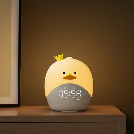 Søt kanin digital vekkerklokke for jenter