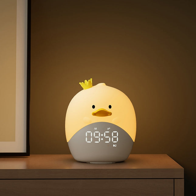 Søt kanin digital vekkerklokke for jenter