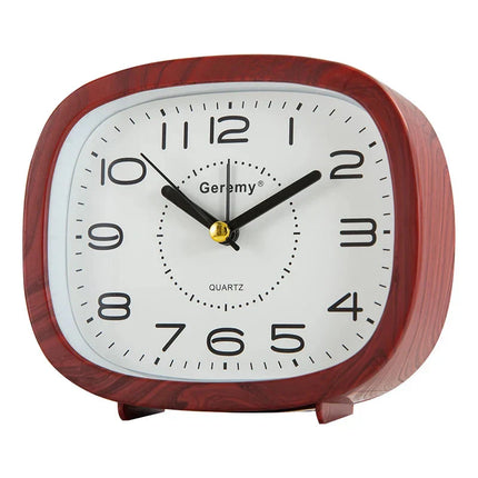 Analog vekkerklokke med store, tydelige tall