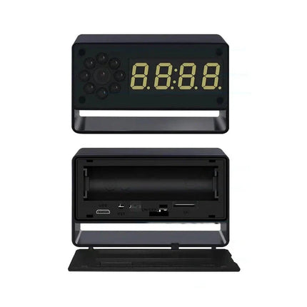 Spionkamera vekkerklokke med Full HD-opptak