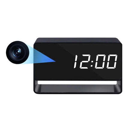 Spionkamera vekkerklokke med Full HD-opptak
