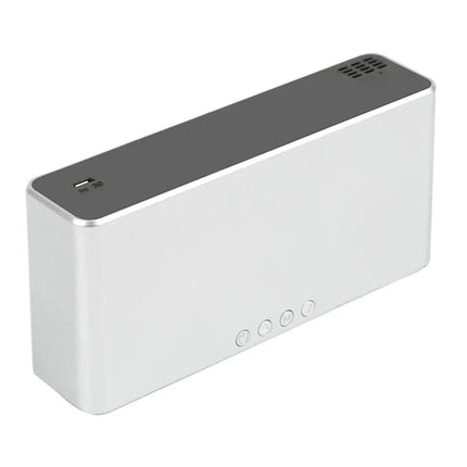 Vekkerklokke med trådløs lader og termometer