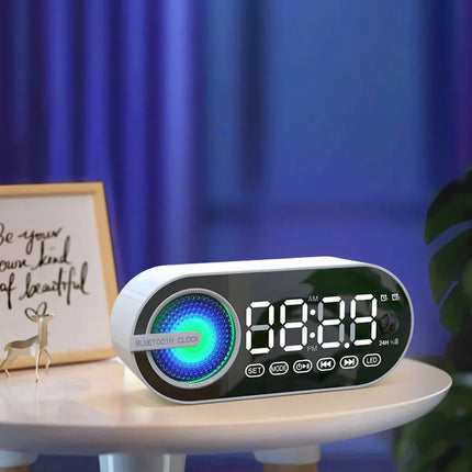 Digital klokkeradio med Bluetooth
