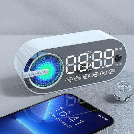 Digital klokkeradio med Bluetooth