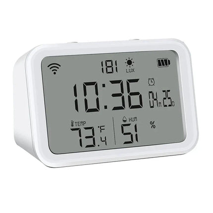 Smart digital vekkerklokke for hjemmet