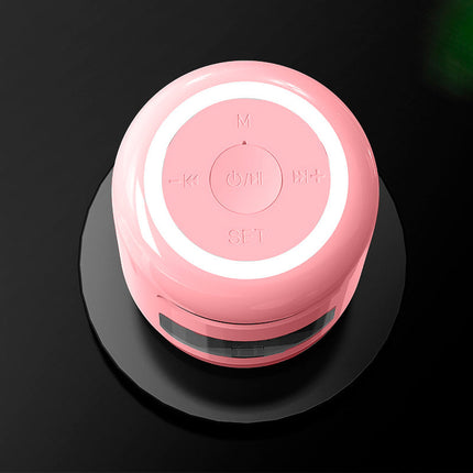 Unik bærbar Bluetooth vekkerklokke