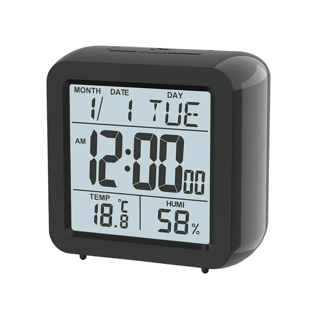 Digital reiseklokke med konstant visning