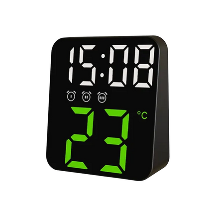 Moderne digital reisevekkerklokke