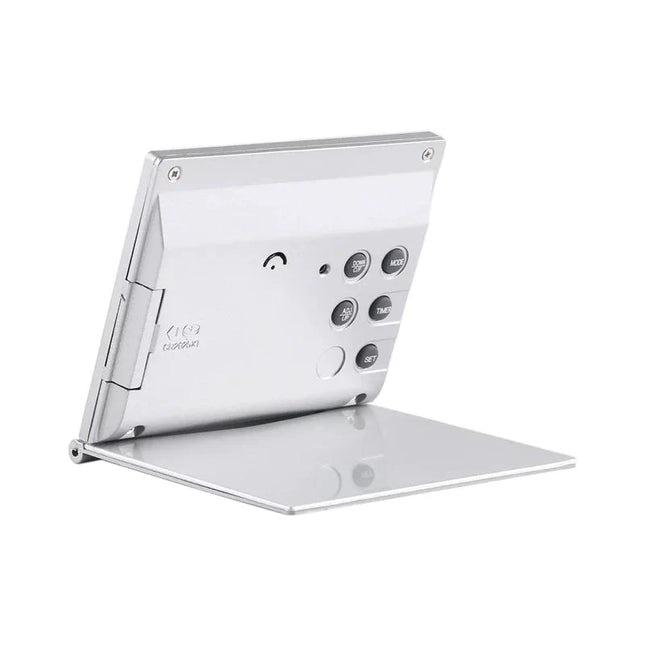 Sammenleggbar digital vekkerklokke for reise