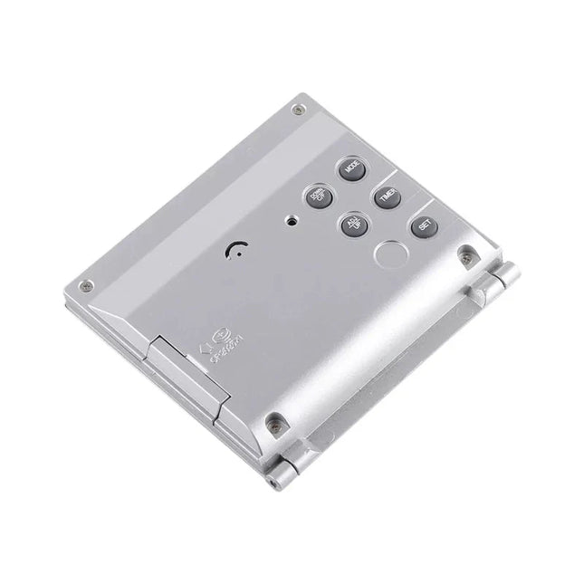 Sammenleggbar digital vekkerklokke for reise