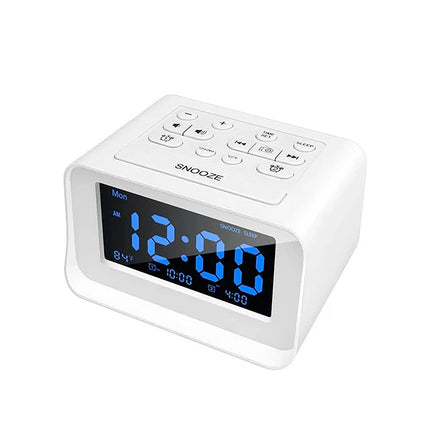 Digital klokkeradio med store tall