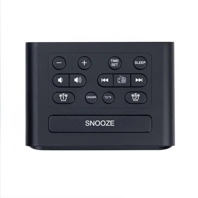 Digital klokkeradio med store tall