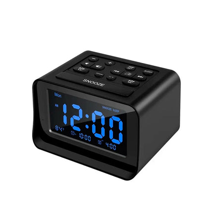 Digital klokkeradio med store tall