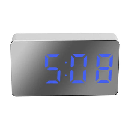 Enkel digital vekkerklokke med speilskjerm