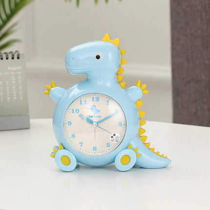 Søt analog dinosaur vekkerklokke for barn