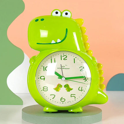 Analog dinosaur vekkerklokke for barnerommet