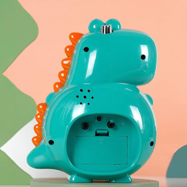 Analog dinosaur vekkerklokke for barnerommet