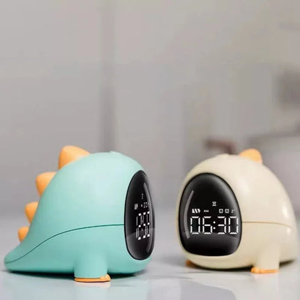 Digital dinosaur vekkerklokke for barn